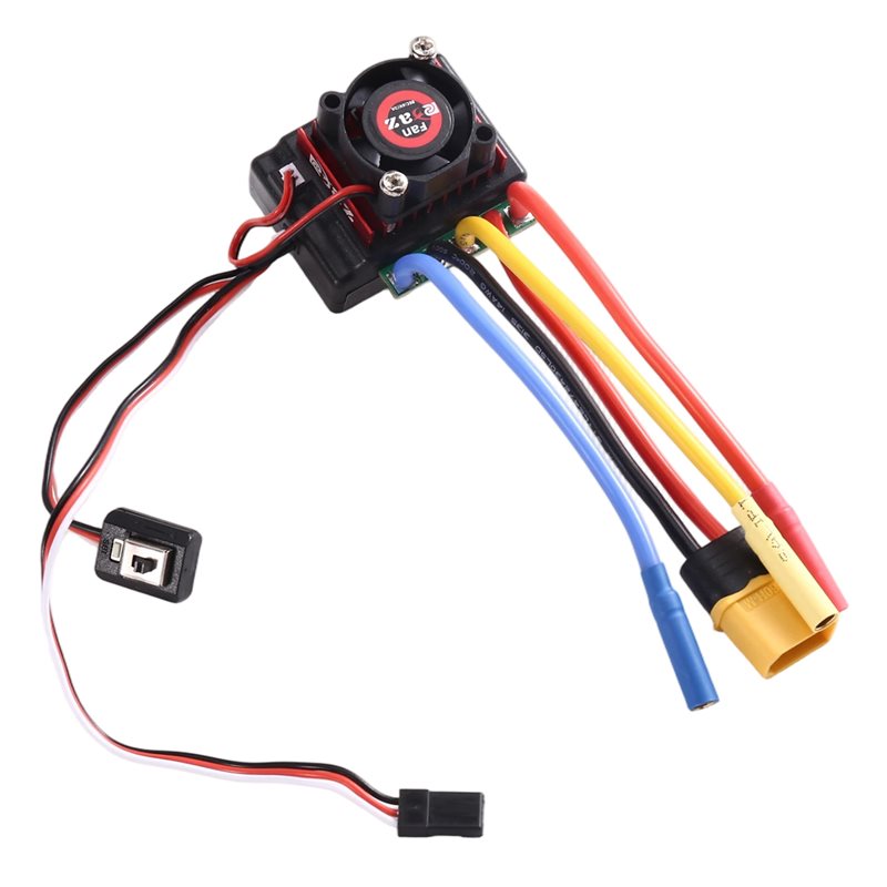 Rc Boat Brushless Motor - AINY-60A Brushless ESC Speed Controller With
