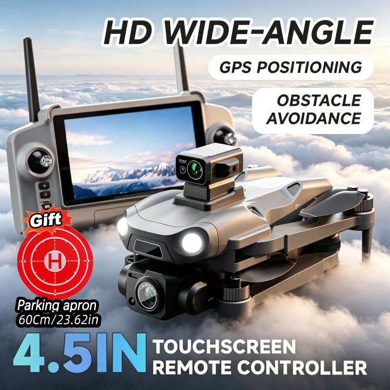 Drone Smart Rc Foldable - M24 Intelligent GPS Drone, 8K HD