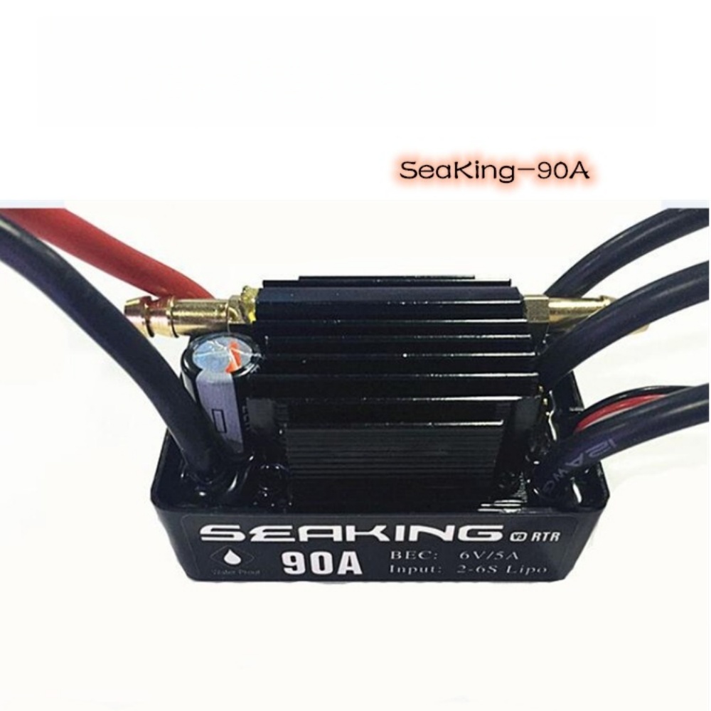 Rc Boat Brushless Motor - FATJAY Hobbywing Seaking-90A-V3 90A 2-6S Brushless
