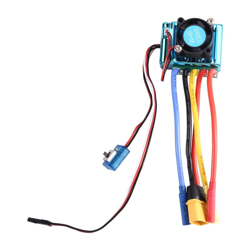 WOWFU-120A Brushless ESC Speed - Rc Boat Brushless Motor review and price