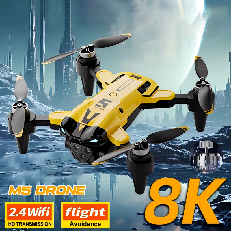 M5 Smart Drone with Camera Bru - Drone Smart Rc Foldable review and price