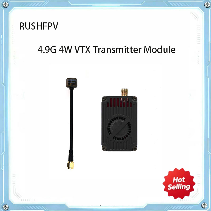 RUSHFPV 4.9GHz 4W VTX FPV Vide - Rc Transmitter Drone review and price
