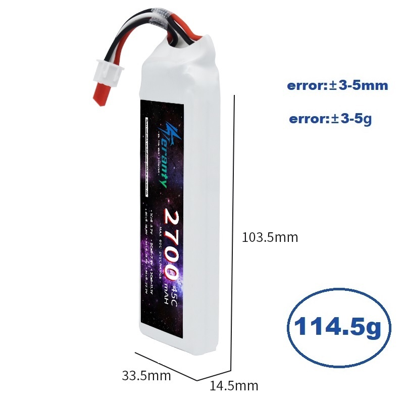1/3PCS 2S 7.4V Lipo Battery 27 - Drone Carrera Rc review and price