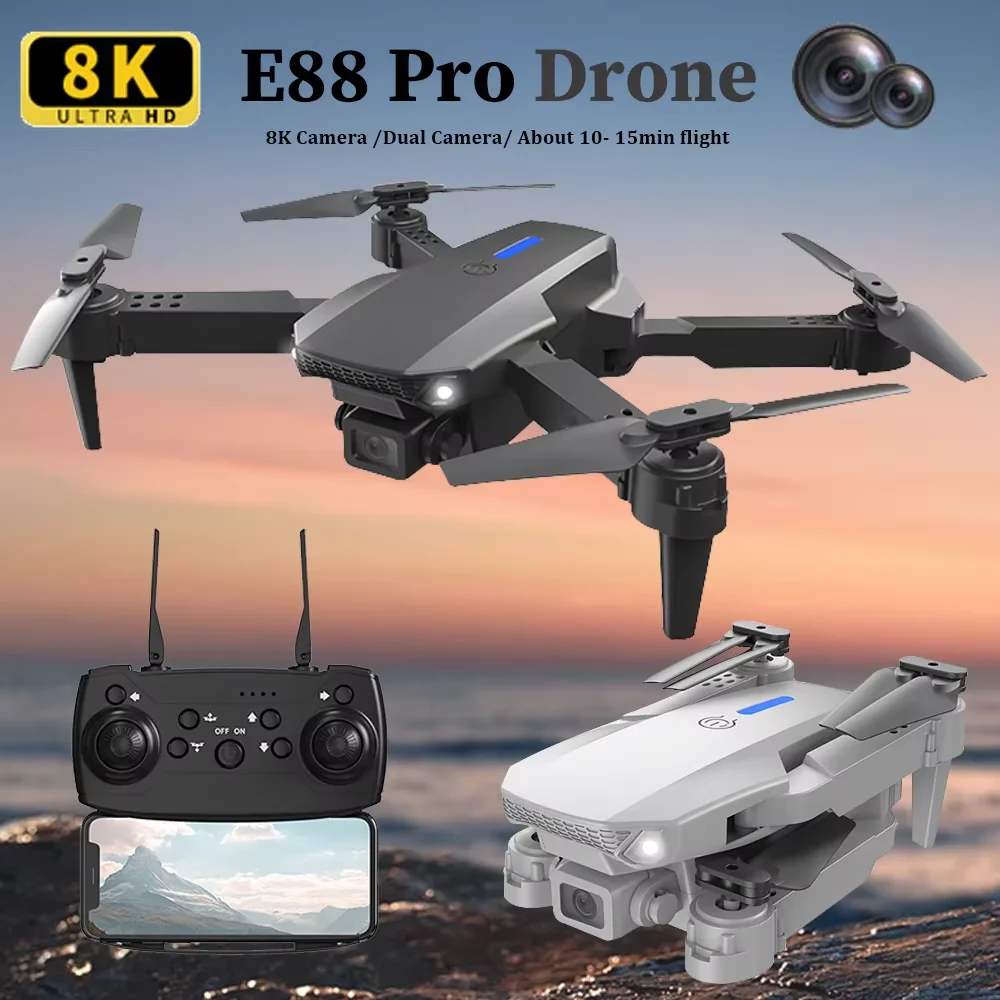 E88 4K HD Aerial Photography D - Drone Smart Rc Foldable review and price