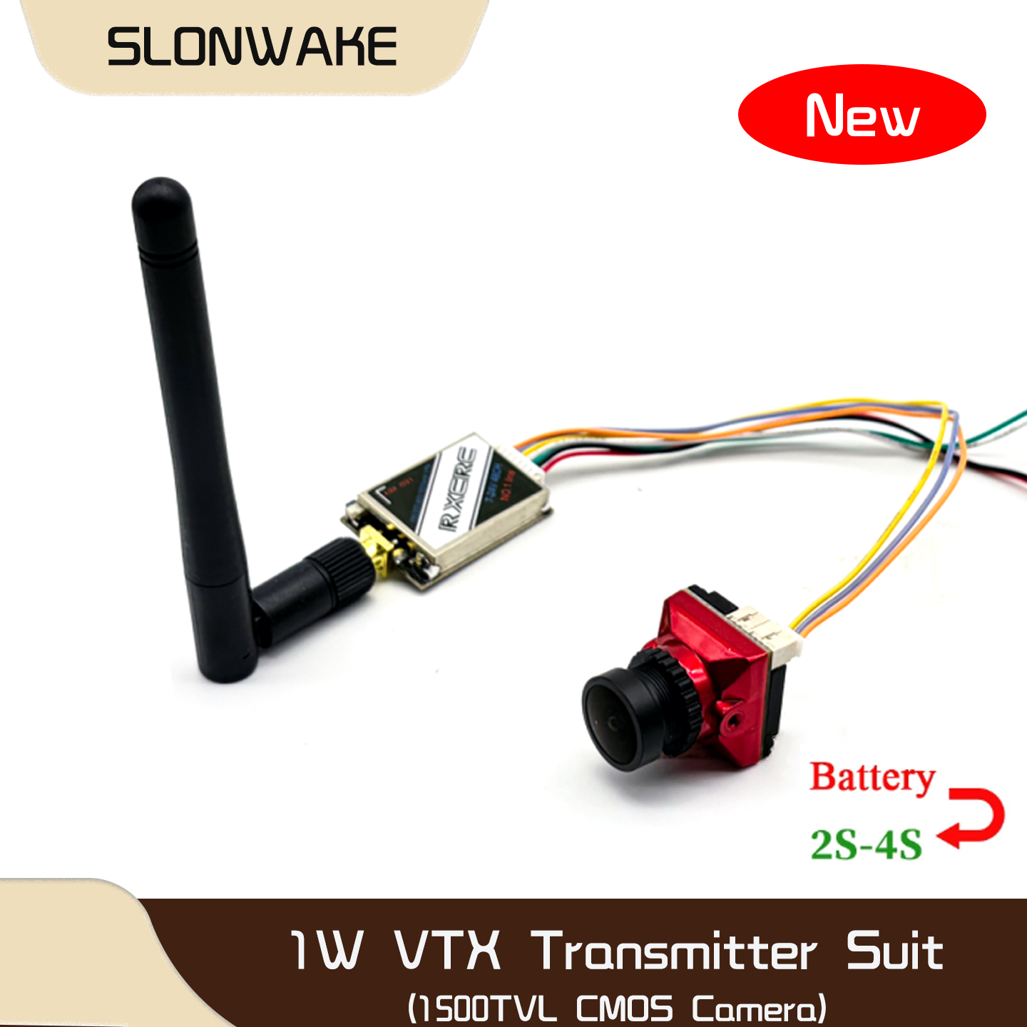 SLONWAKE  5.8G 48CH 1W VTX 100 - Drone Rc1 review and price