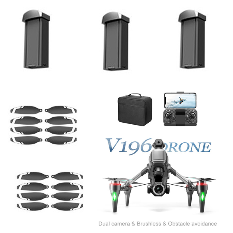 V196 PRO Drone Battery 3.7V 18 - Drone V196 Rc review and price