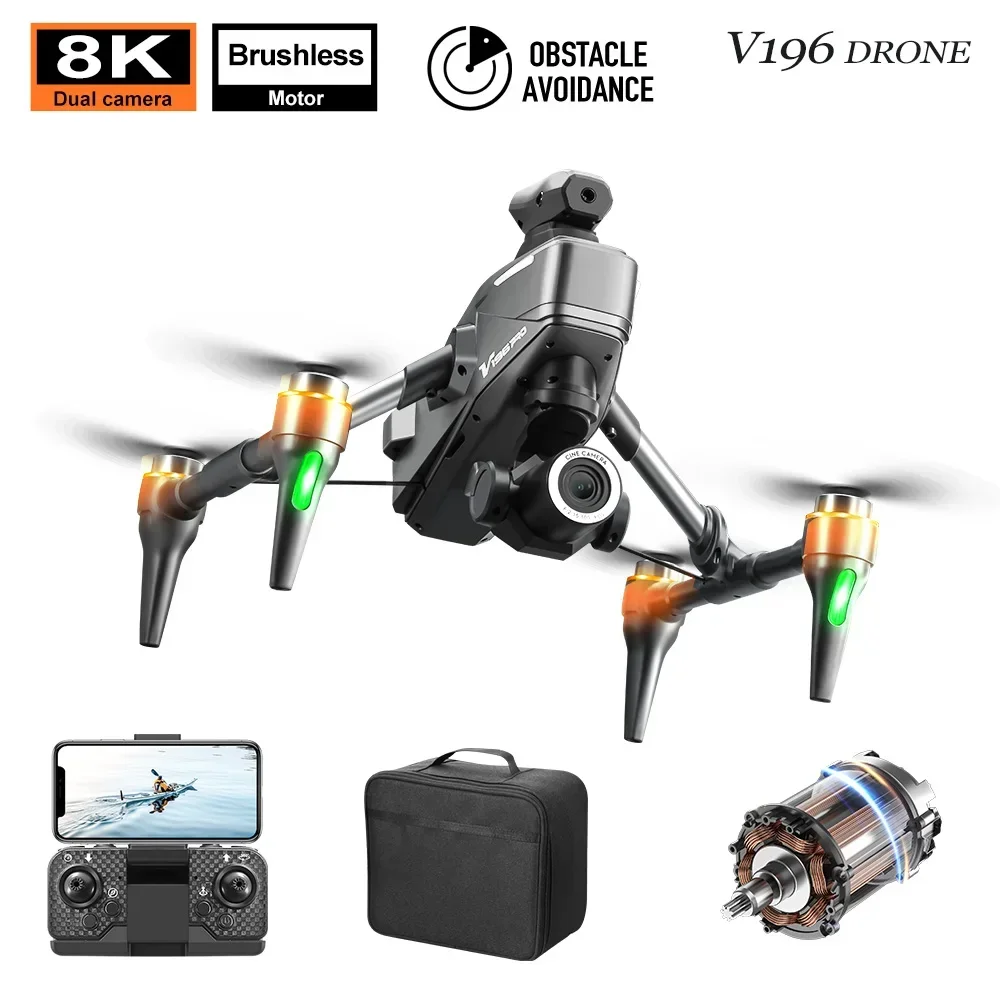 V196 Pro 8K HD Dual Camera Dro - Drone V196 Rc review and price