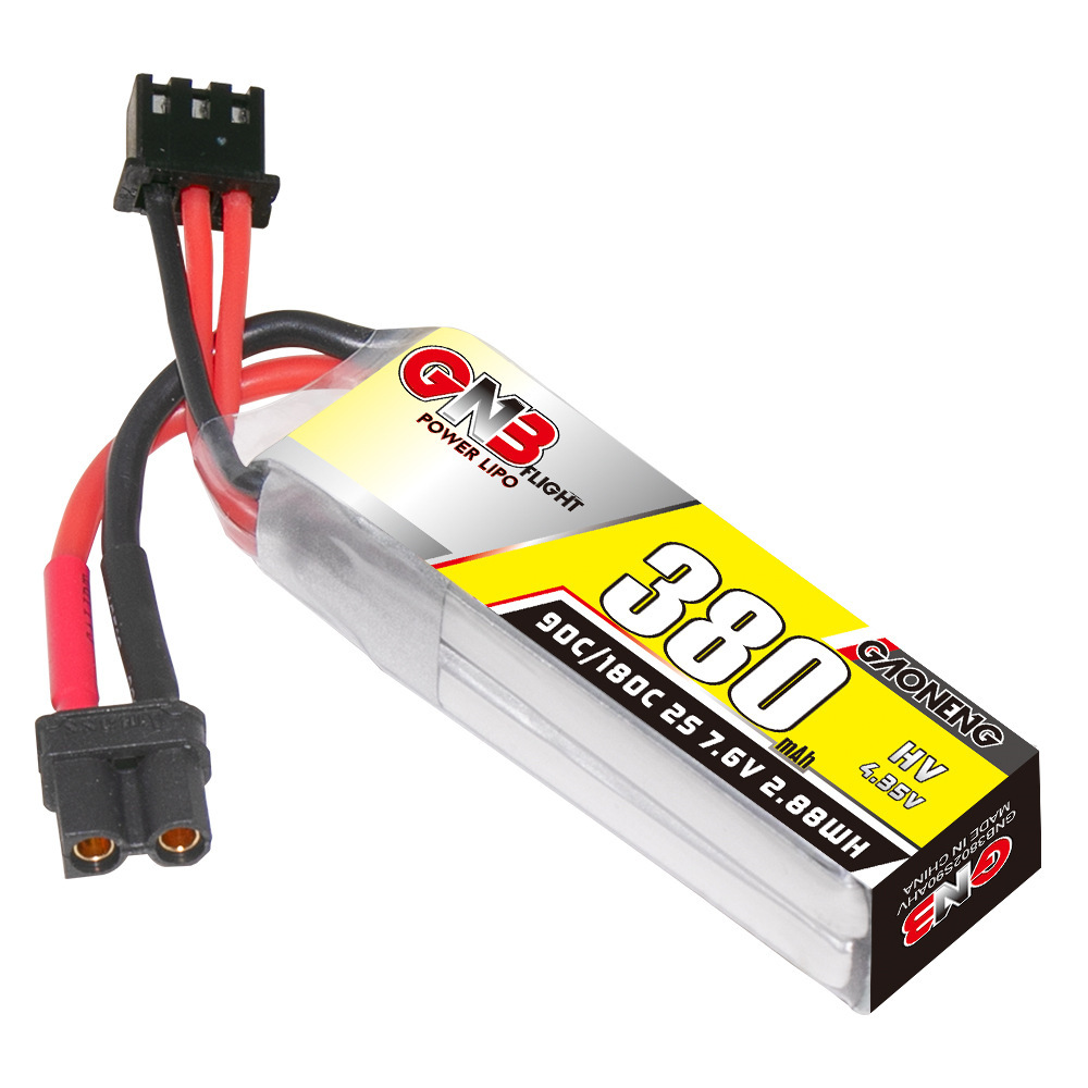 GNB 2S 7.6V 380mAh 90C/180C Li - Drone Carrera Rc review and price