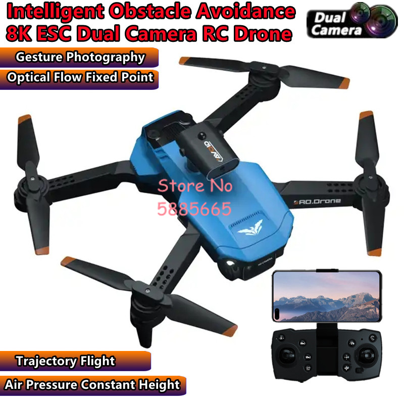 WIFI FPV Smart Obstacle Avoida - Drone Smart Rc Foldable review and price