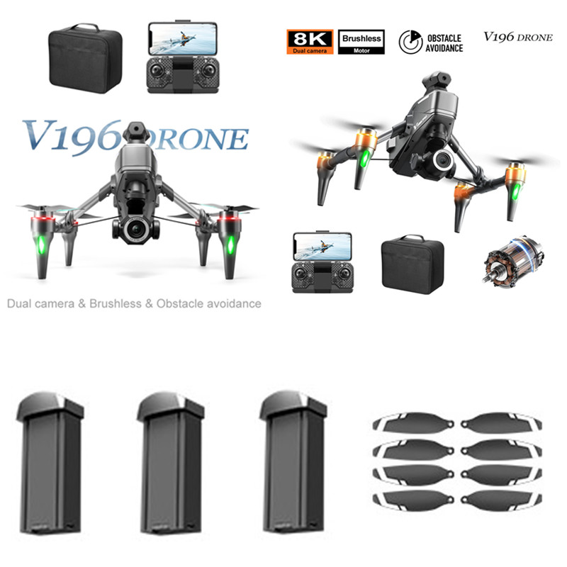 V196 Brushless Optical Flow Ob - Drone V196 Rc review and price