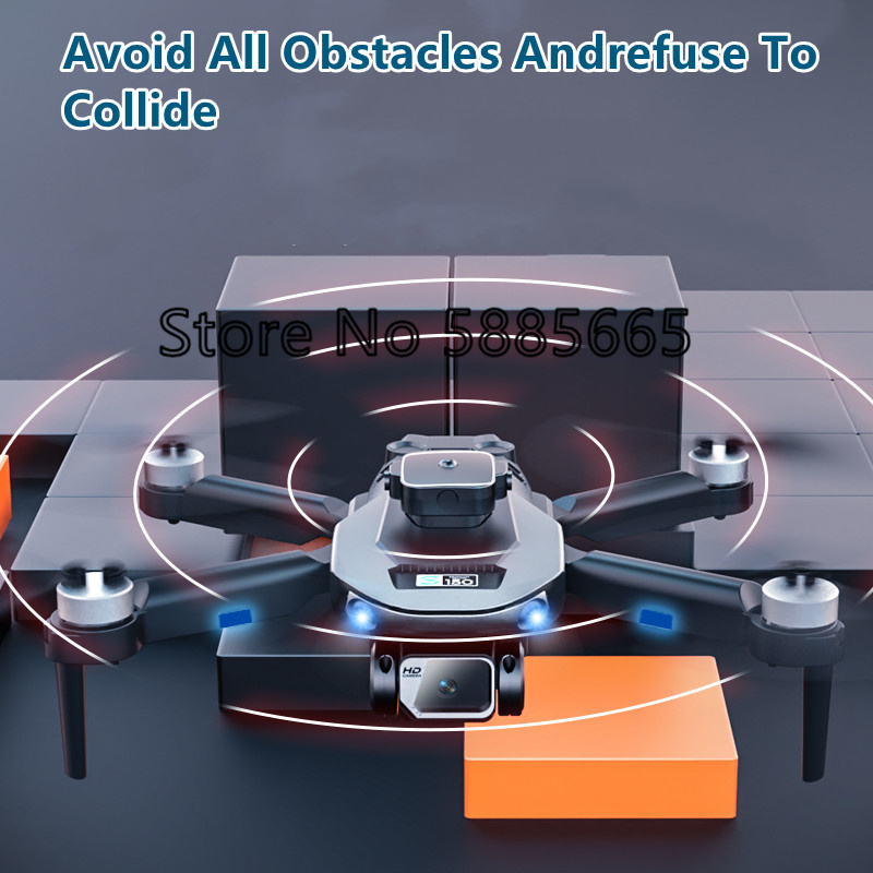 Smart Obstacle Avoidance Brush - Drone Smart Rc Foldable review and price