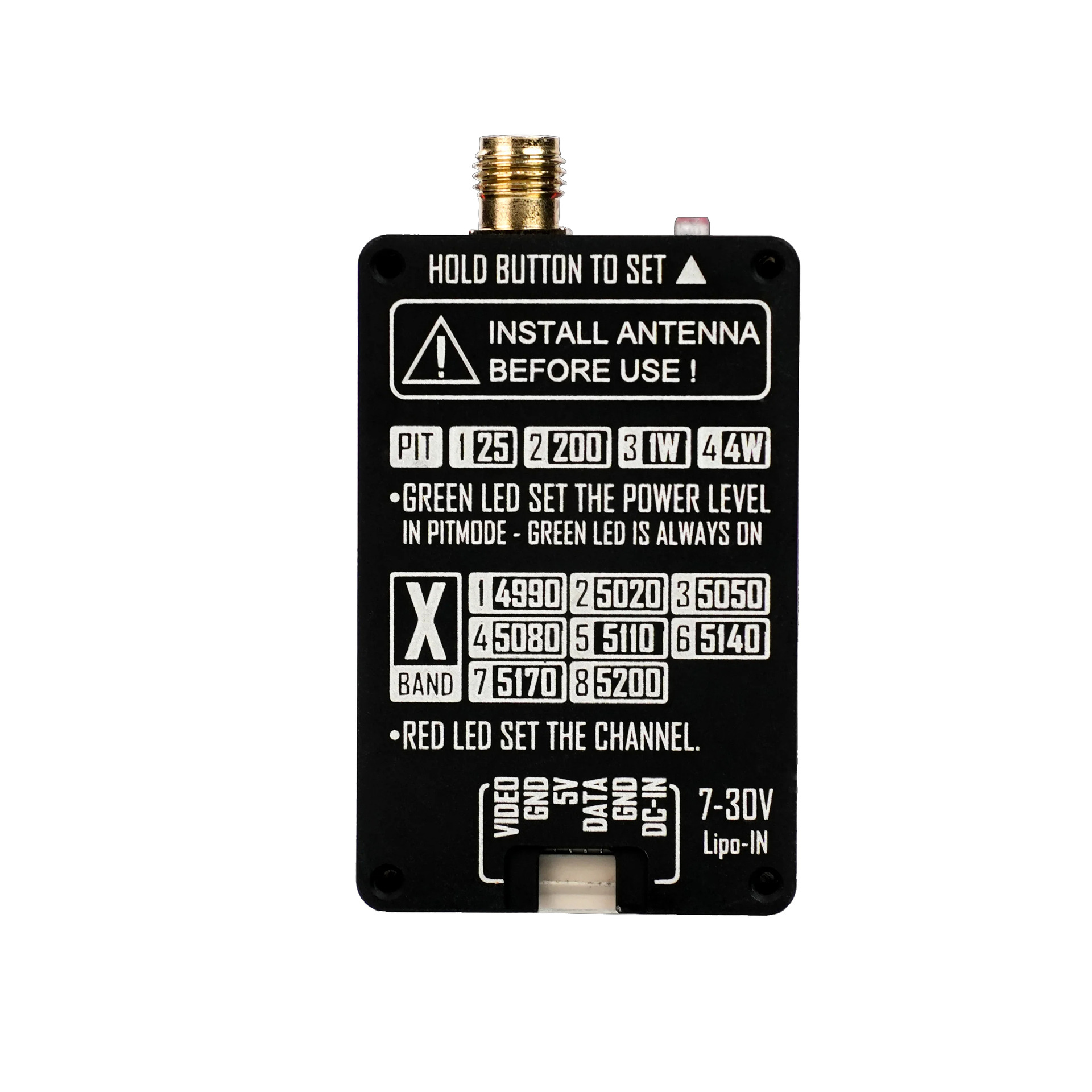 VTX RUSHFPV 4.9G 4W Video Tran - Vtx Video Transmitter review and price